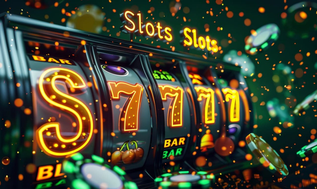 Casino-style game lobby with slots and table games